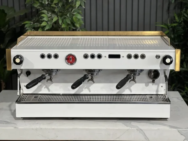 La Marzocco Linea PB 3 Group White & Gold - Used