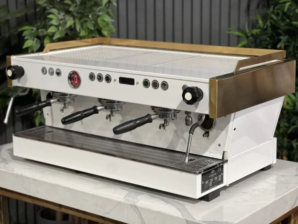 La Marzocco Linea PB 3 Group White & Gold - Used