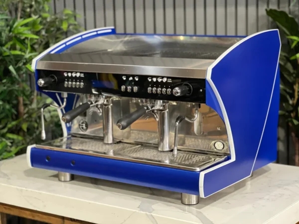 Wega Polaris Tron 2 Group Espresso Coffee Machine Deep Blue - Used