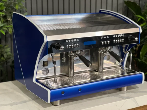 Wega Polaris Tron 2 Group Espresso Coffee Machine Deep Blue - Used