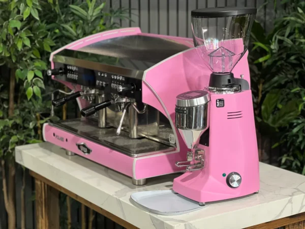 Wega Polaris Tron 2 Group Coffee Machine - Used + Mazzer Major V Electronic Grinder - New