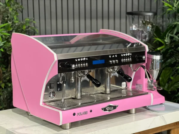Wega Polaris Tron 2 Group Coffee Machine - Used + Mazzer Major V Electronic Grinder - New