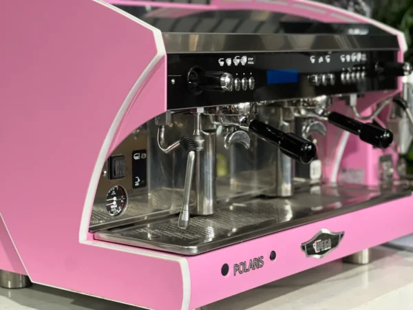 Wega Polaris Tron 2 Group Coffee Machine - Used + Mazzer Major V Electronic Grinder - New